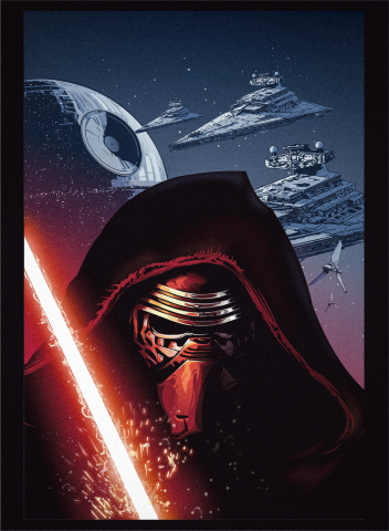 Kylo Ren poster
