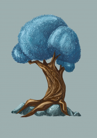 Stylized tree