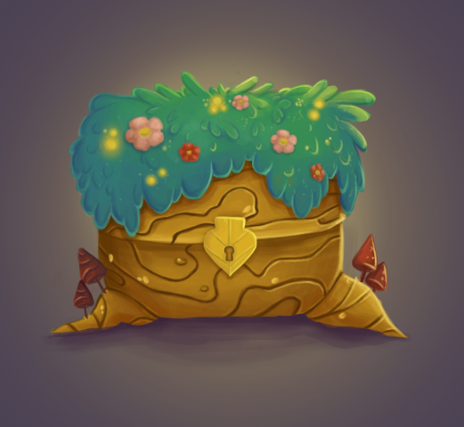 Stylized chest
