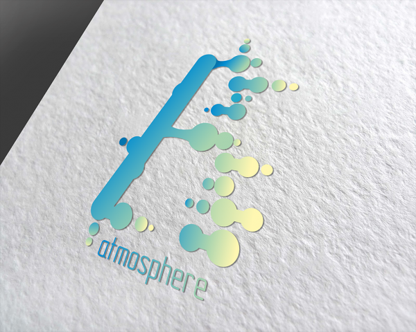Логотип для кислородного коктейля Atmosphere