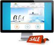 Сайт для компании занимающийся созданием микроклимата