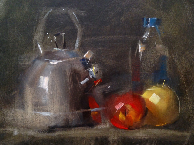 Натюрморт с бутылкой