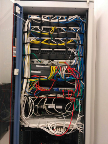 Пример финальной коммутации