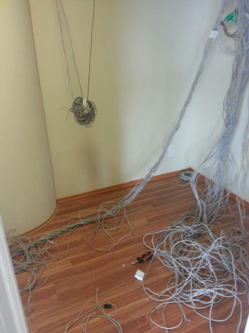 Прозвонка имеющейся сети