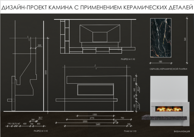 Разработка камина