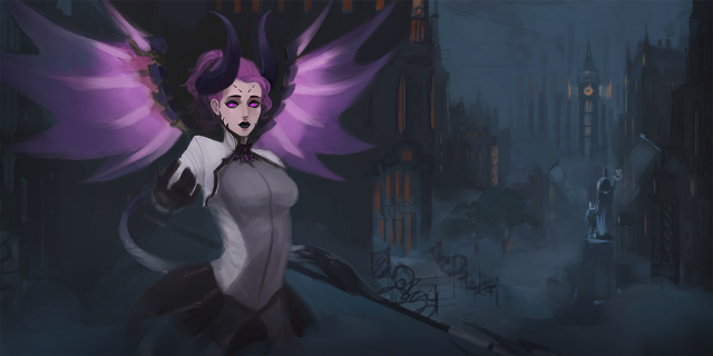 CHARACTER DESIGN Mercy/Map of Kings Row