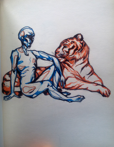 The Man and The Tiger