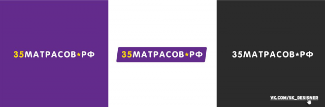 Логотип для 35МАТРАСОВ.РФ