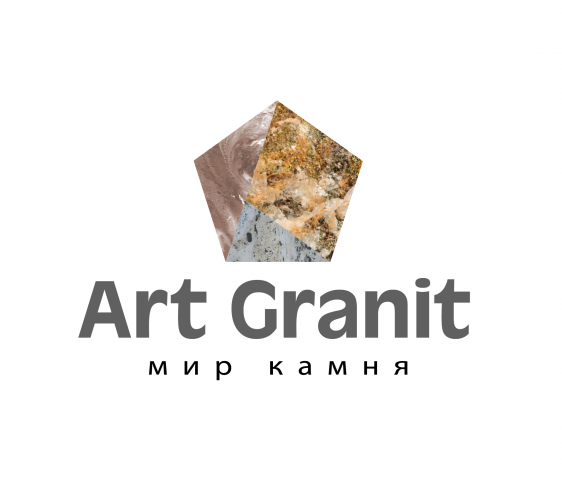 Логотип для салона камня "Art Granit"