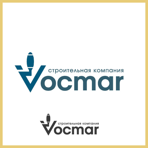 Логотип для строительной фирмы "Vocmar"