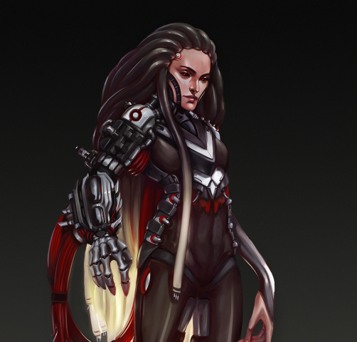 Кибер-панк хакер