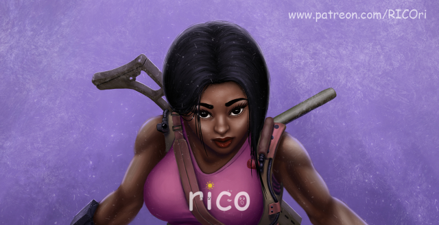 fun art LaraCroft