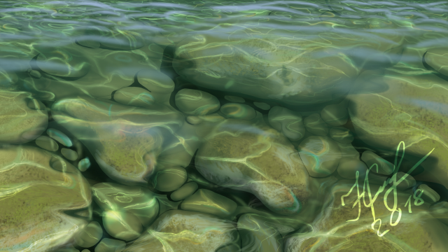 вода