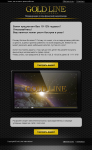 Текст для e-mail рассылки GoldLine