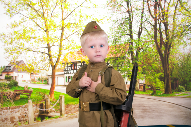Ретушь детской фотографии