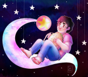 Стивен из Steven Universe открытка