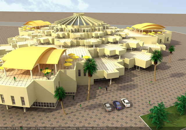 Торговый центр для г.Кызылорда