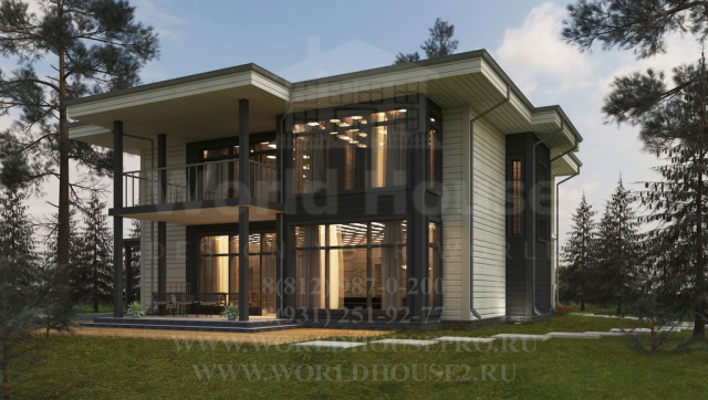 Проект каркасного дома