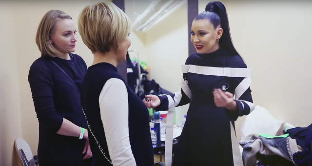 Backstage концерта