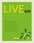 LiveOlive label design