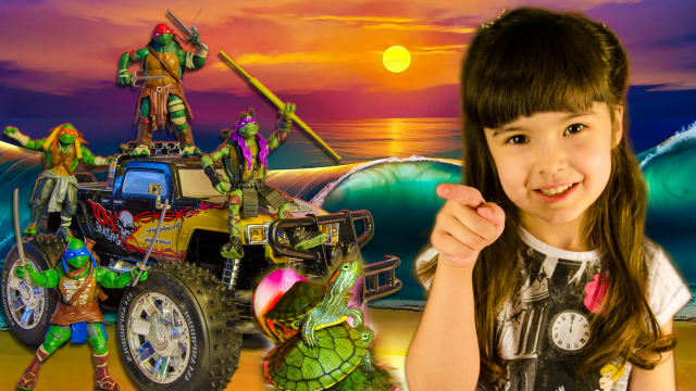 Черепашки Ниндзя – превращение из обычных черепах! БЛОКБАСТЕР