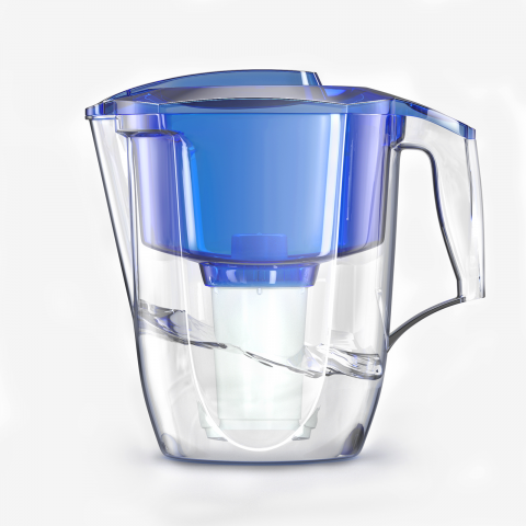 Визуализация фильтра для воды