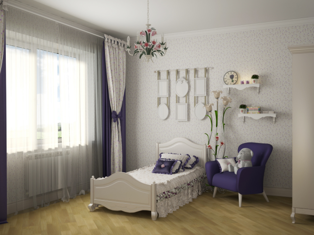 Детская комната в провансе