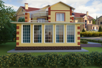 Exterior terraces