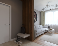 Modern living room in Sochi