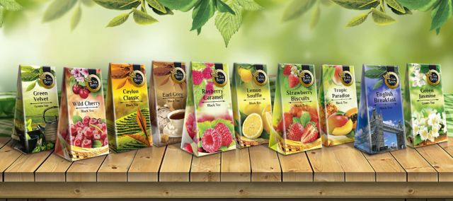 Разработка упаковки для линейки чая FruTea