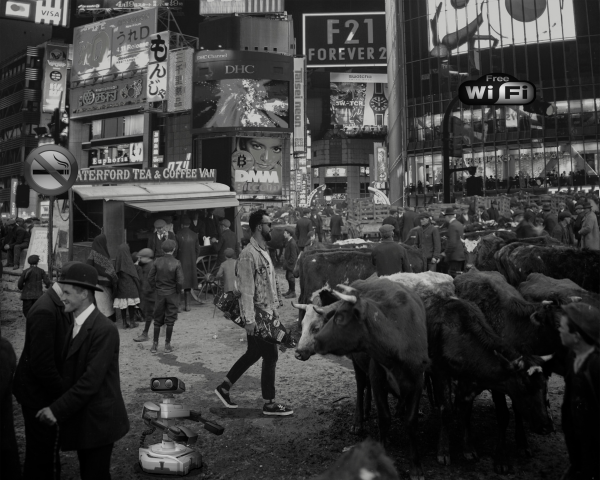 ретро+современность. Photoshop
