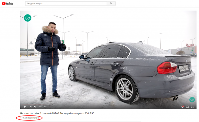 Продвижение видео на Youtube. Результат — выше 40 000 просмотров