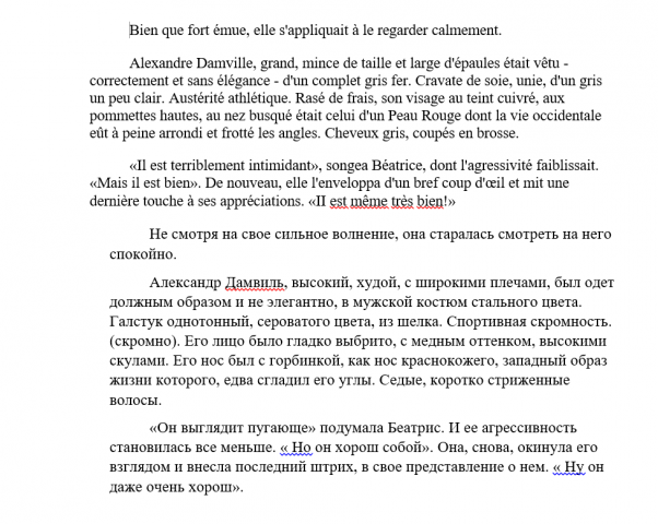 Перевод художественного текста