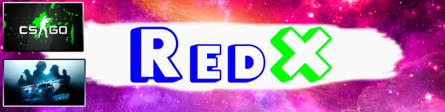 Шапка ютуб канала  RedX