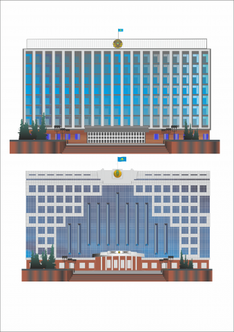 Здание областной администрации г. Костанай