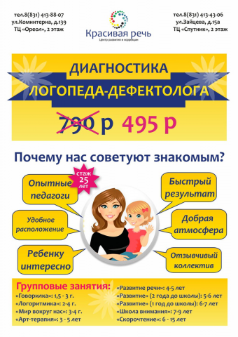 Дизайн листовки (оборотная сторона)
