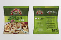 Дизайн упаковки яблочных чипсов