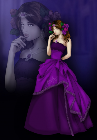purple