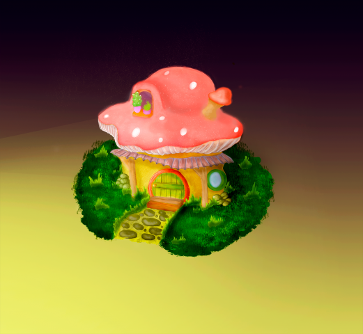 Mushroom house