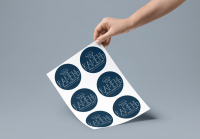 Наклейка для магазина Handmade товаров