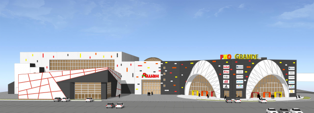 Концепция ТЦ, экстерьер