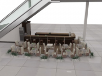 3D-дизайн кафе