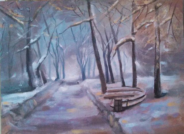 масло, 30х40