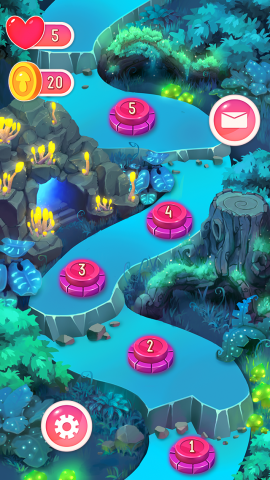 Level map