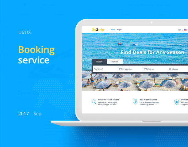 Сервис онлайн бронирования отелей