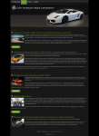 Сайт посвящен марке LAMBORGHINI (новости)