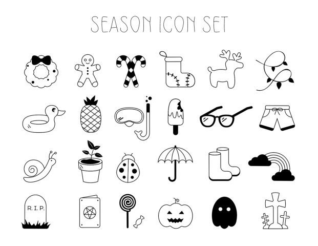Season Icon Set