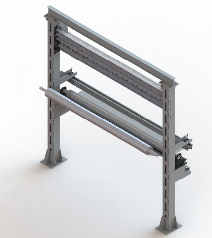 Сварная несущая рама для бумагоделательной машины