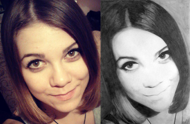 Портрет карандашом