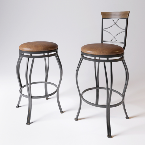 барный стул acme bolivia swivel bar chair